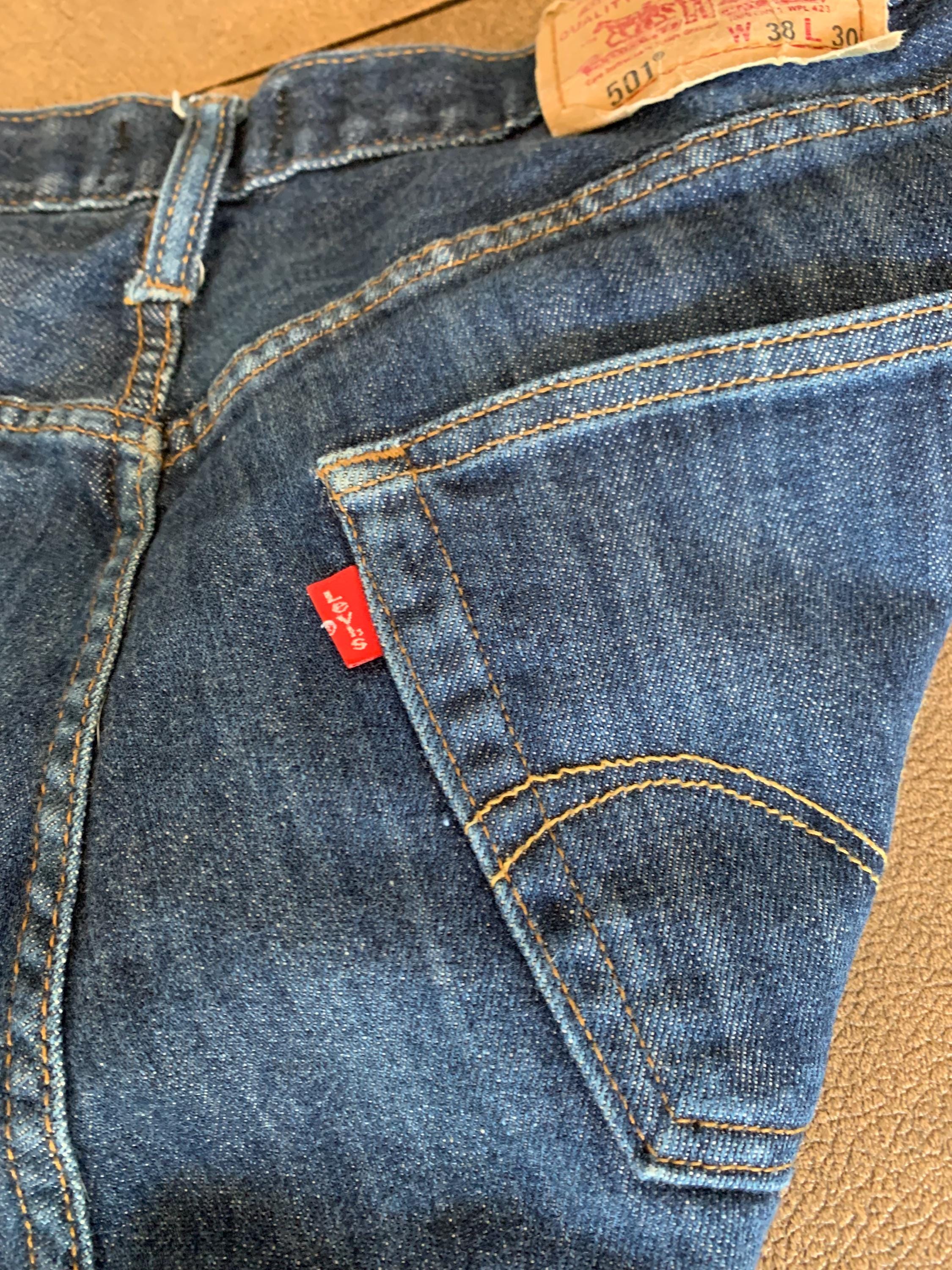 Vintage Levi 501 Button Fly Men’s Jeans - Etsy
