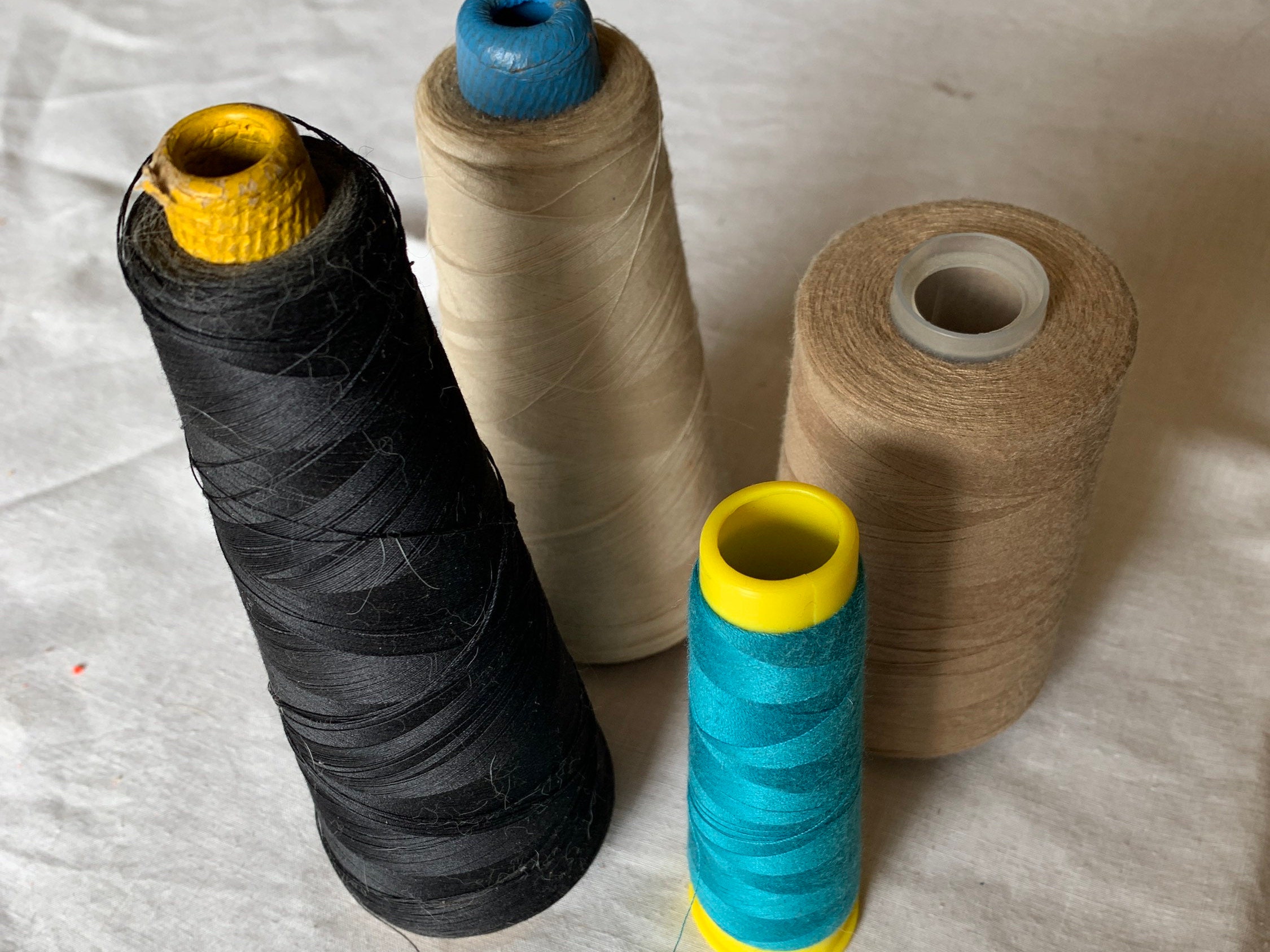 Lot of 4 Cotton Cone Thread Vintage Etsy