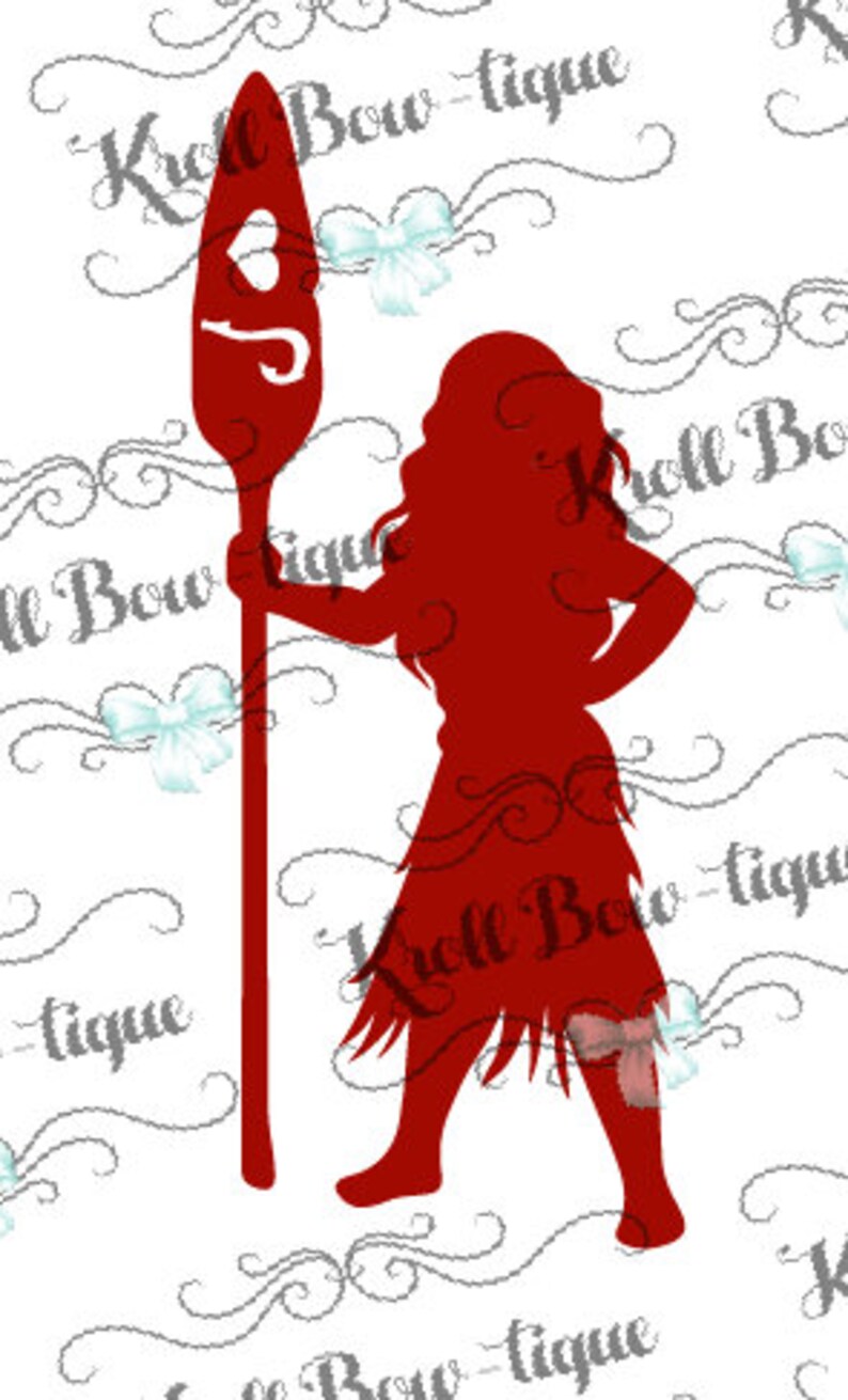 Moana Vinyl Decal | Etsy