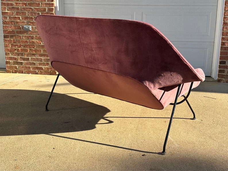 Knoll Womb Settee, Eero Saarinen, Rare Early 1950s Free Shipping image 2