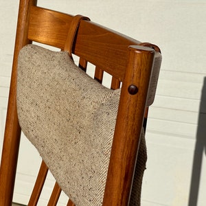 Hans Wegner Rocker Vintage Large Hans J Wegner Rocker for Tarm Stole Og Mobelfabrik Free Shipping image 3