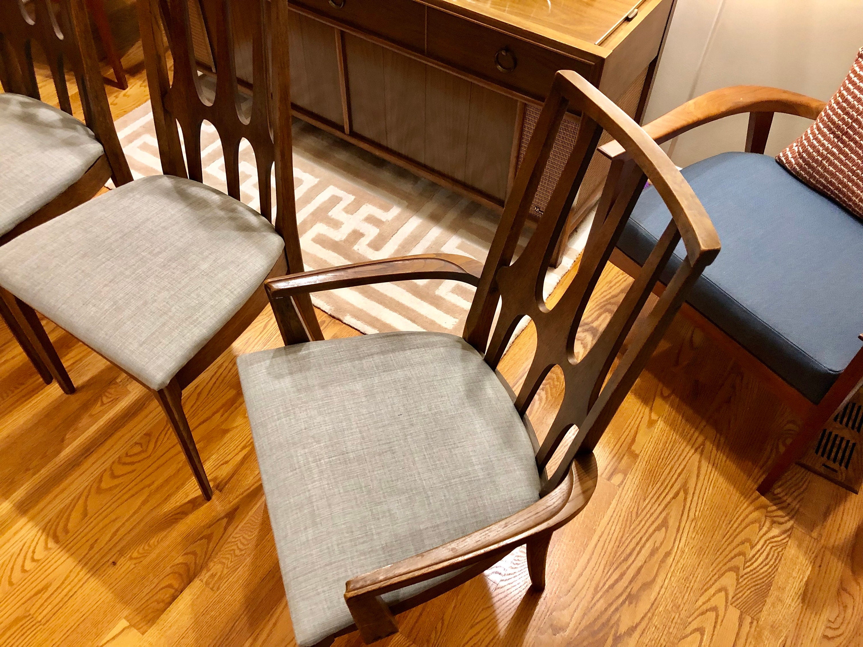 Sold Midcentury Modern Broyhill Brasilia Dining Room Chairs Vintage