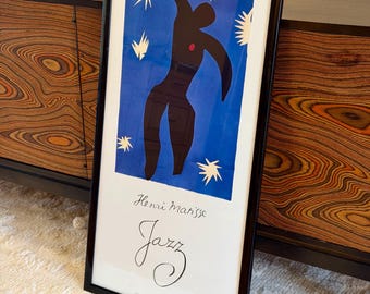 Henri Matisse Icarus Jazz Exhibition Poster 1984 Kimbell Art Museum