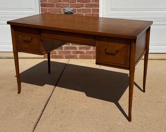 Vintage American of Martinsville Mid-Century Walnut Desk