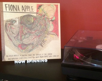 Vinyl Record Display Stand - Now Spinning Shelf - Free Standing - 3D Printed Now Playing Rack