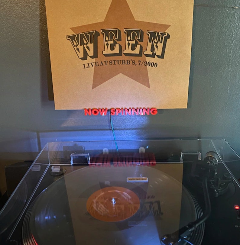 Now Spinning Vinyl Record Stand Wall Mount Display Shelf Screw Etsy