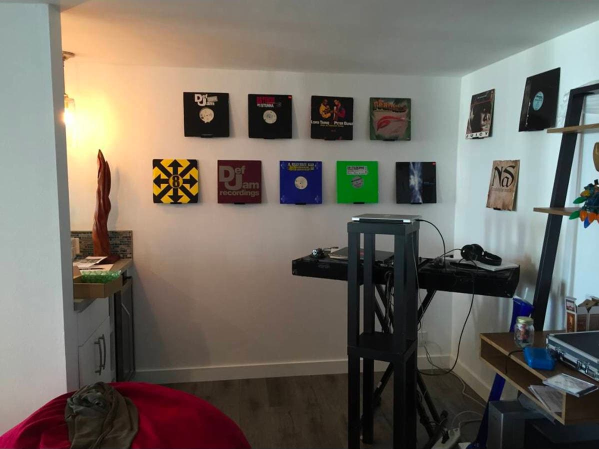 Vinyl Record Wall Mount Display Shelf 3D Printed Wall Art Etsy