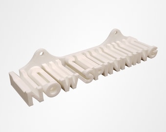 Now Spinning Vinyl Record Stand Wall Mount Display Shelf Screw In Mounting