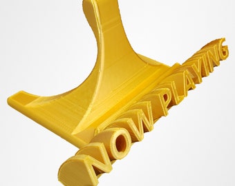 Now Playing Vinyl Record Stand Display Shelf 3D Printed