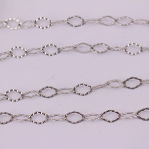 HOT 10meter 9x10mm Stainless steel Chain,stainless steeln metal, Bulk Chain By Foot , Chain Jewelry Making Supply for DIY image 3