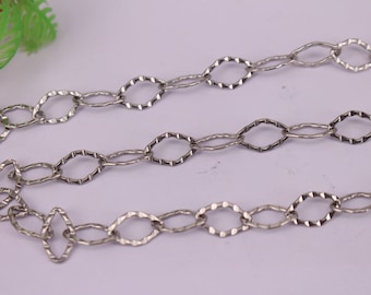 HOT 10meter 9x10mm Stainless steel Chain,stainless steeln metal, Bulk Chain By Foot , Chain Jewelry Making Supply for DIY