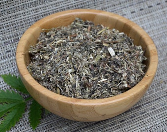 Mugwort Herb - 1 ounce Cut & Sifted dried loose herb, Artemisia vulgaris