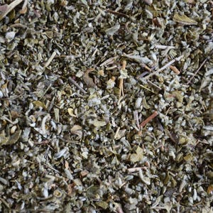 Damiana Leaf Dried, Loose 1 ounce cut & sifted, wild harvested, Turnera diffusa image 2