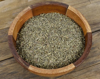 Thyme Leaf, Dried, Loose - 1 ounce Cut & Sifted. Thymus Vulgaris