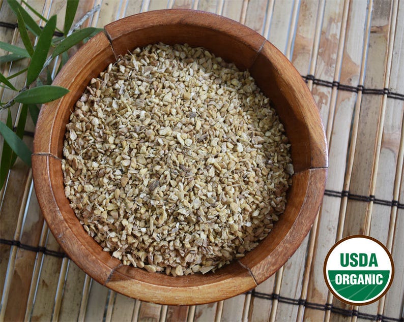 Organic Ginger Root Cut Loose Dried 2 oz approx. 1/2 Etsy