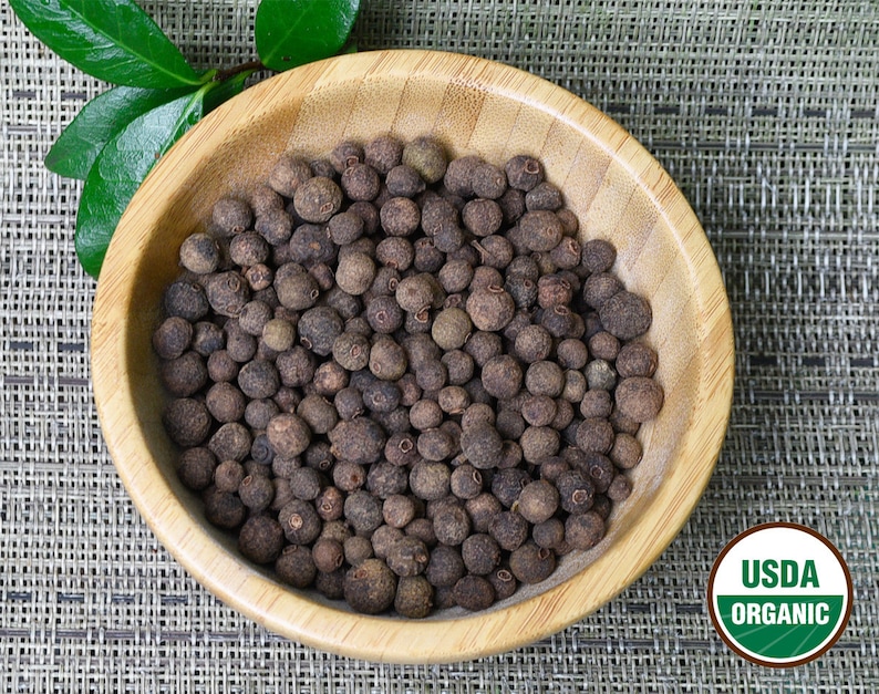 ORGANIC Allspice Whole Berries Dried Loose 2 Ounces Etsy