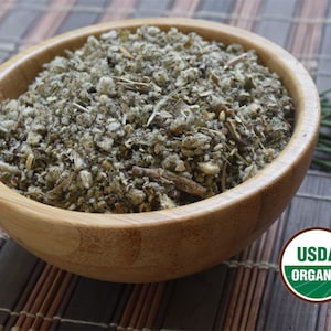 ORGANIC Mullein Leaf - 1 ounce Cut & Sifted, Verbascum thapsus