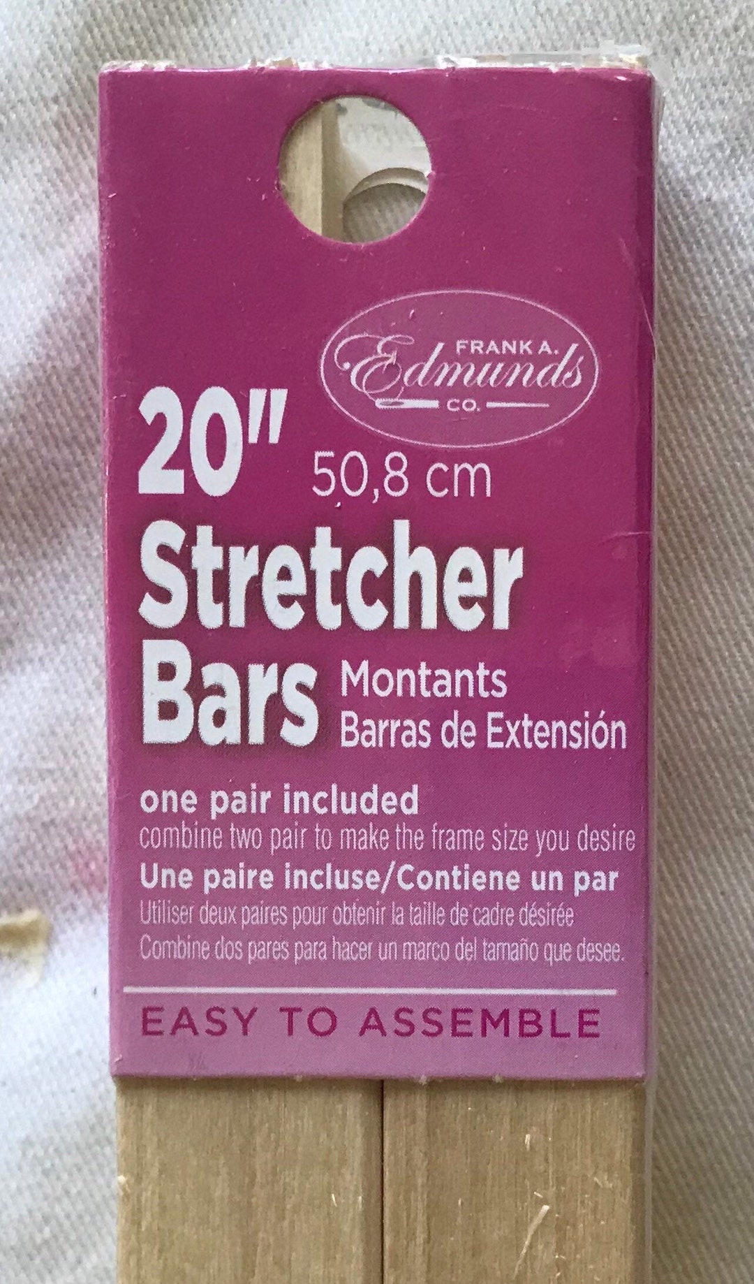 Needlepoint Stretcher Bars 20 Inch Standard Size Stretcher Bars 1 Pair