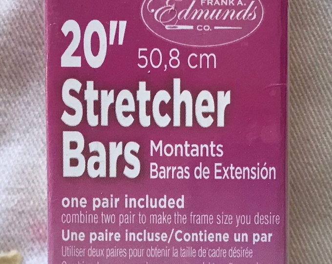 Needlepoint Stretcher Bars - 20 inch Standard Size Stretcher Bars 1 pair