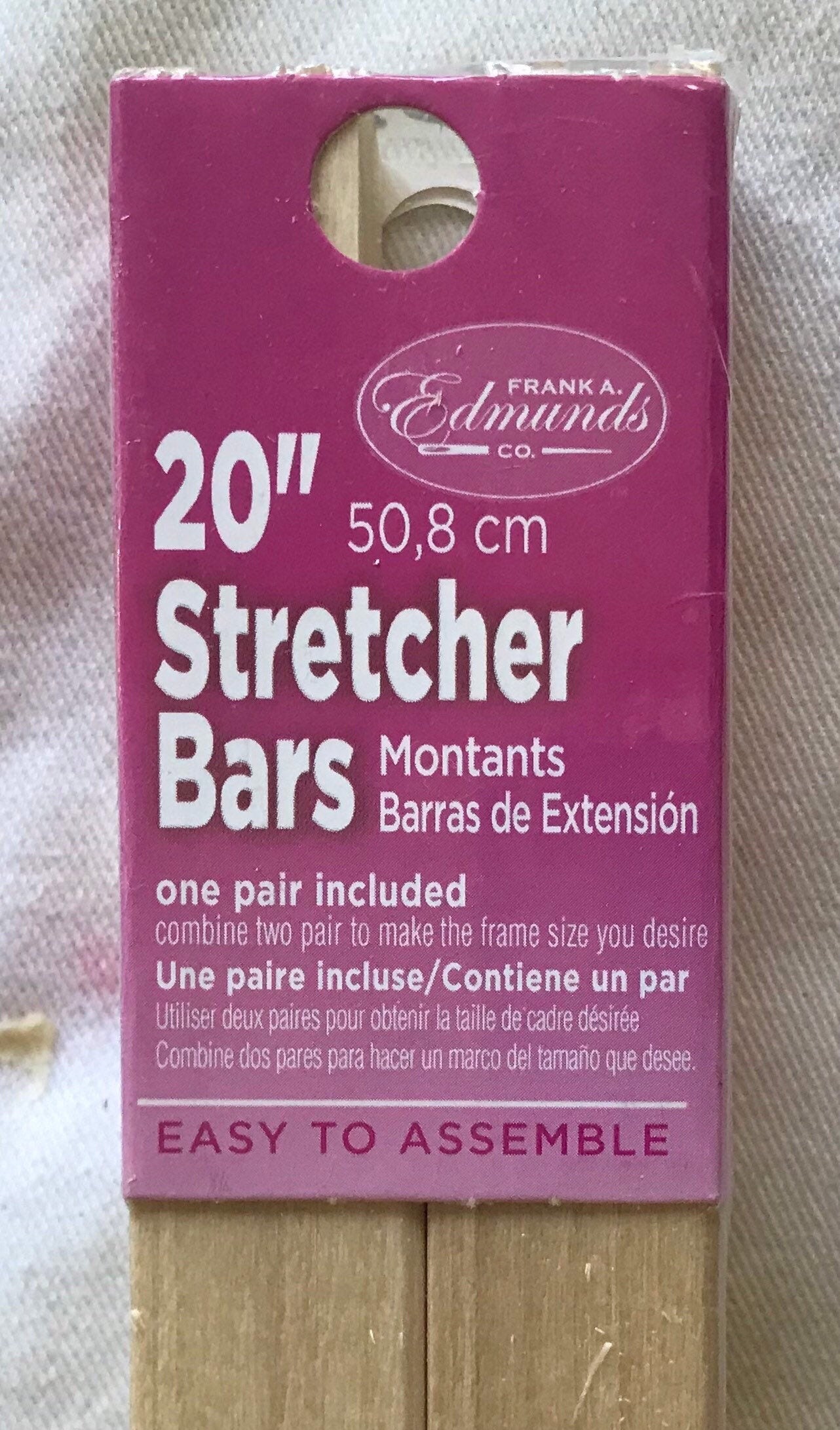 Needlepoint Stretcher Bars 8 Inch Standard Size Stretcher Bars 1 Pair -   Australia