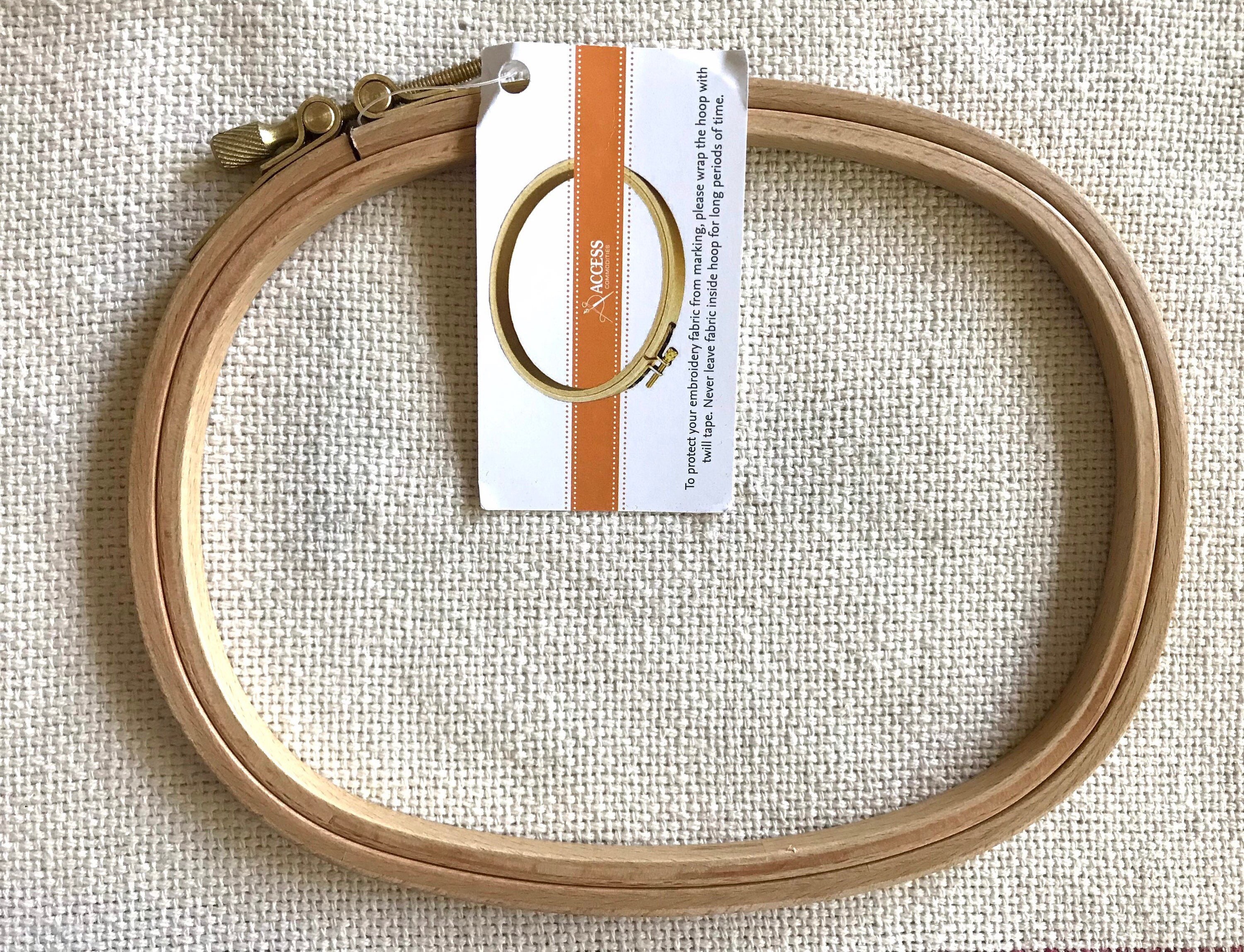 7 in Wooden Embroidery Hoops — Weft Fabric & Needlework Shop