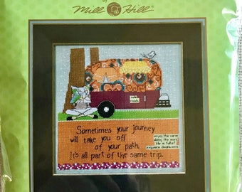 Curly Girl Cross Stitch Complete Kit CG30-4103