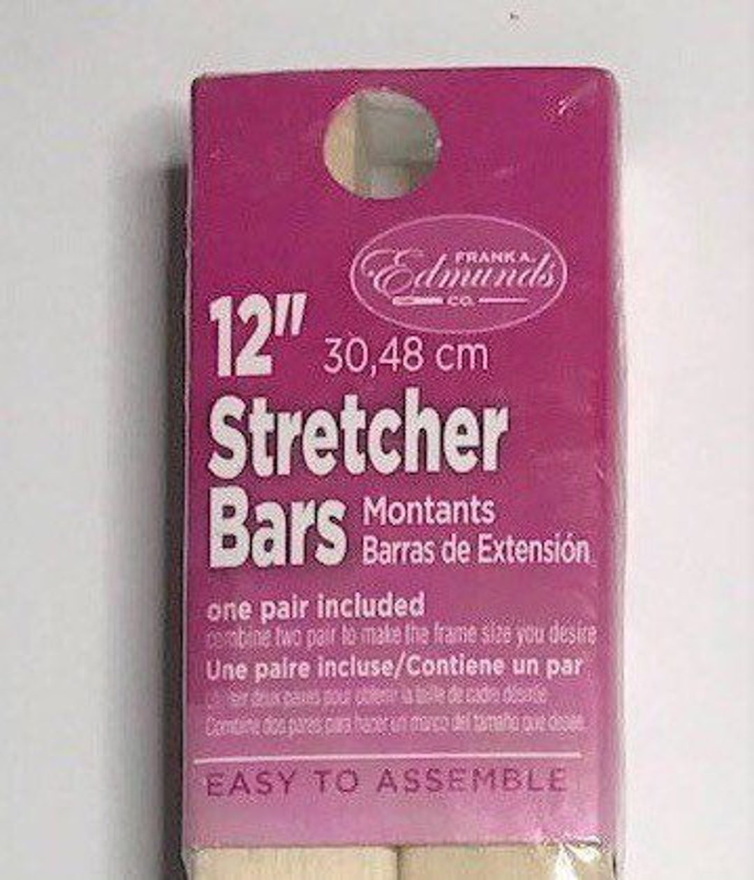 Needlepoint Stretcher Bars 12 Standard Size Stretcher Bars 1 Pair Etsy