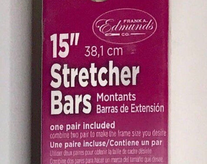 Needlepoint Stretcher Bars - 15" Standard Size Stretcher Bars 1 pair