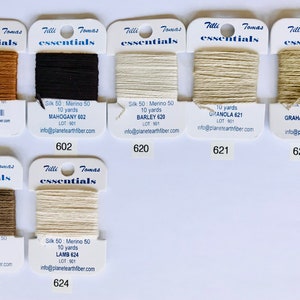 Essentials Threads Colors 601 - 624