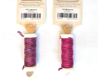 Painters Threads Soie d’Alger - Colors 114 & 122
