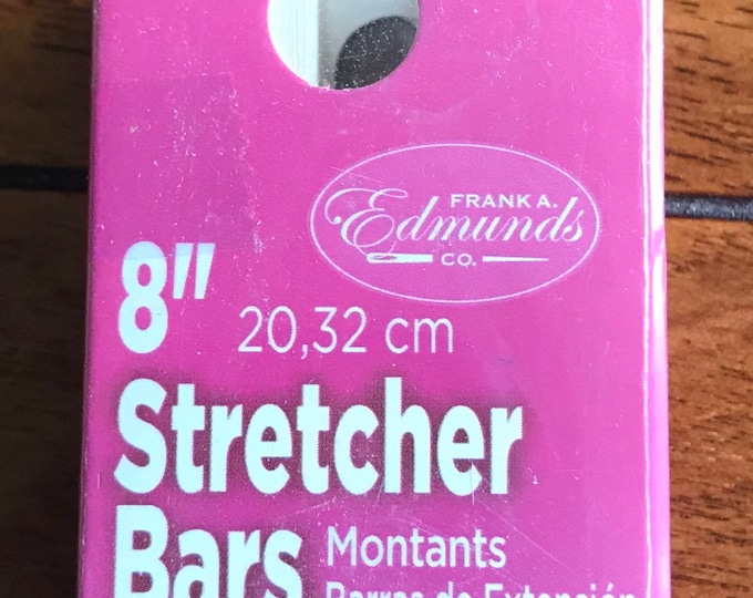 Needlepoint Stretcher Bars - 8 inch Standard Size Stretcher Bars 1 pair