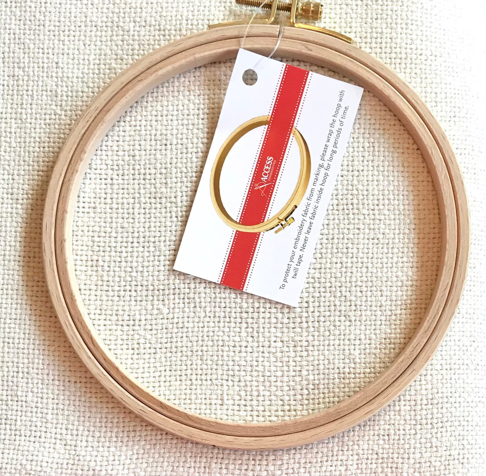 Hardwicke Manor Wooden Embroidery Hoop - 6 x 3 1/2 Oval - 5/16 – Hobby  House Needleworks