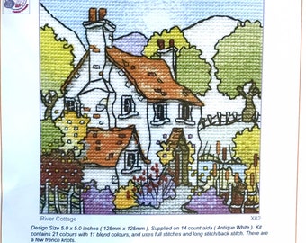 River Cottage by Michael Powell Cross Stitch X82 Complete Kit