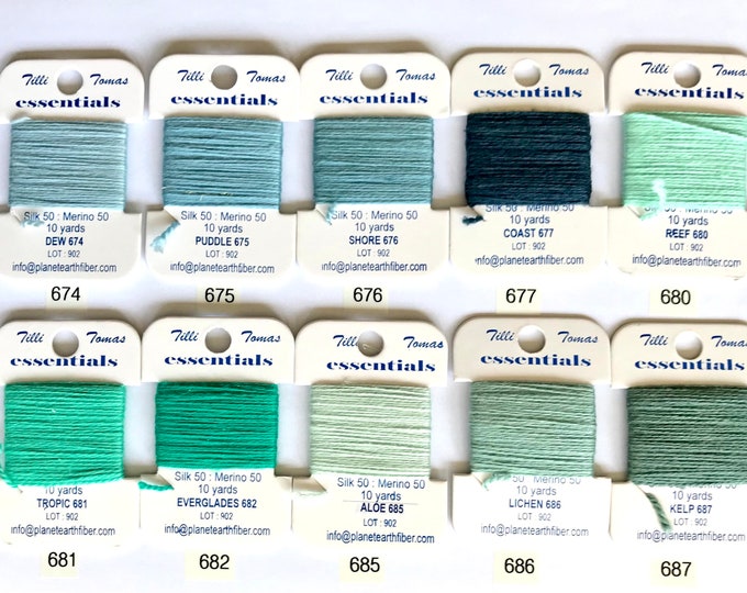 Essentials Threads Colors 674 - 687