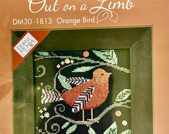 Out on a Limb Orange Bird DM-30-1813