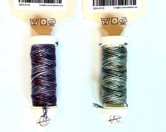 Painters Threads Soie d’Alger - Colors 116 & 119