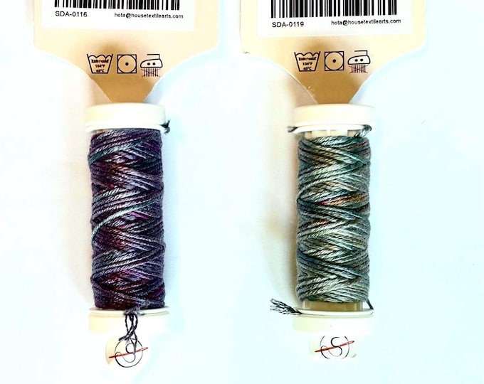 Painters Threads Soie d’Alger - Colors 116 & 119