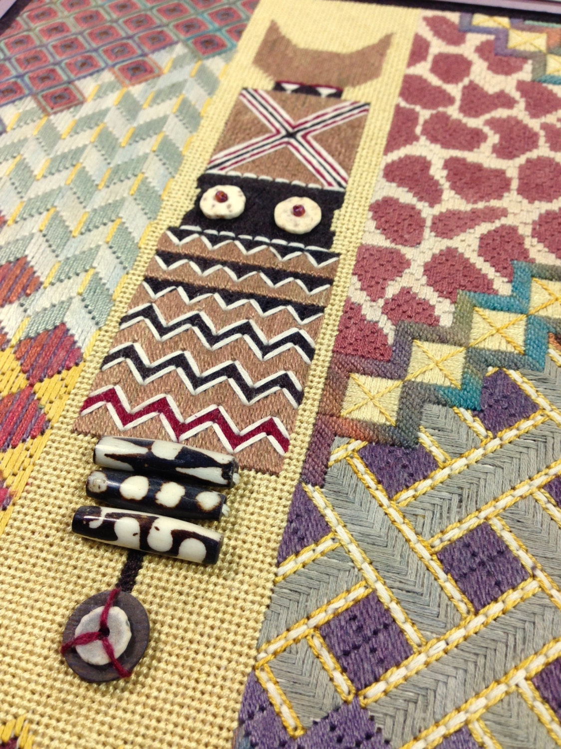 Safari Needlepoint Complete Kit by Terry Dryden