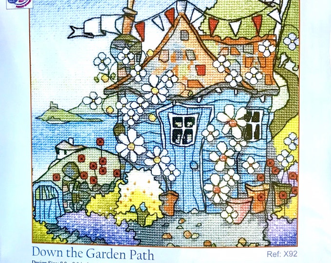 Down the Garden Path by Michael Powell Cross Stitch X92 Complete Kit