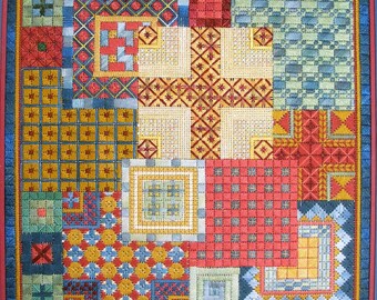 Mediterranean Squares Needlepoint Basic Kit