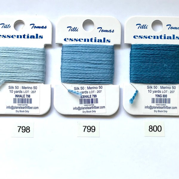 Essentials Threads Colors 797 - 801