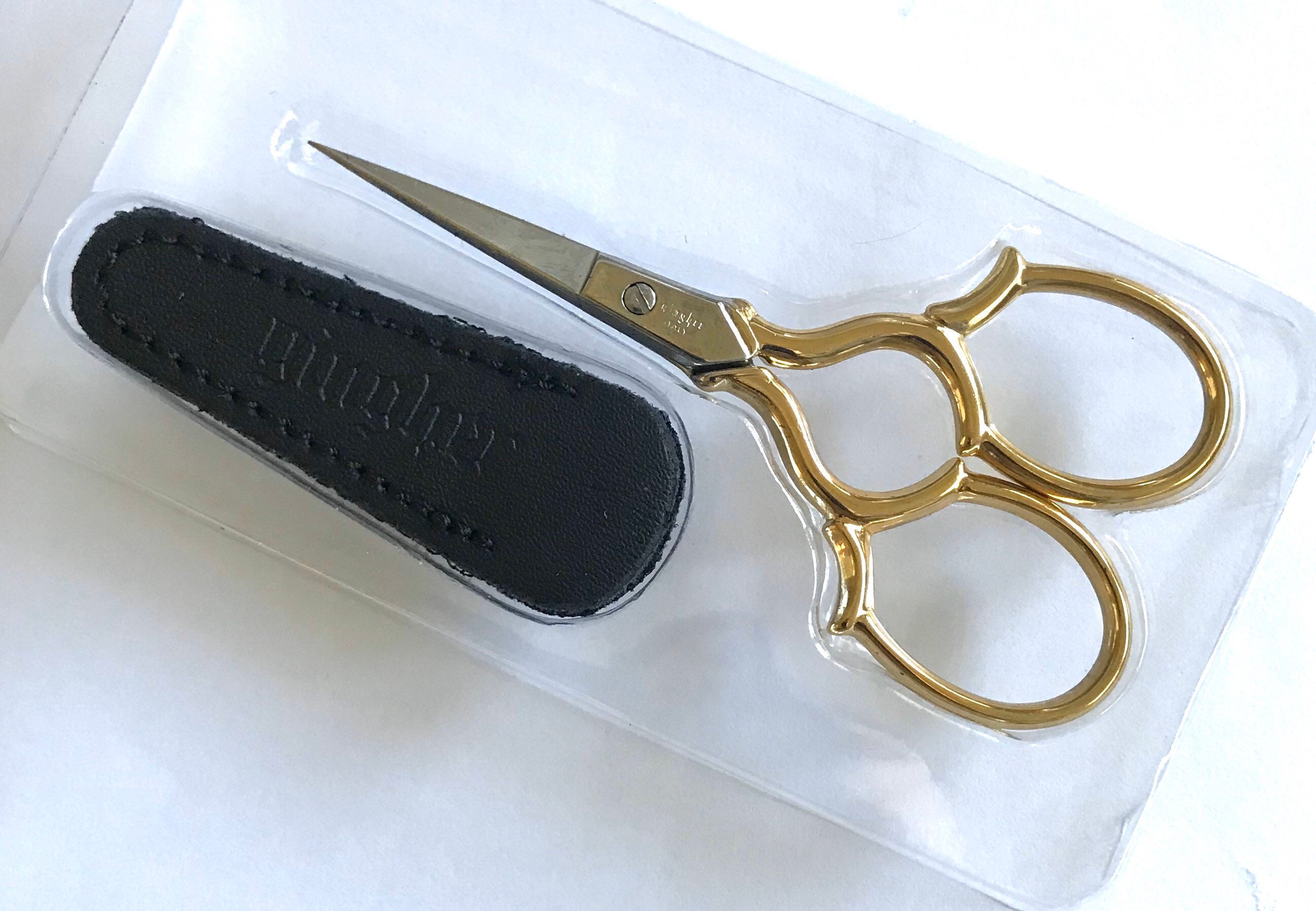 Gingher Embroidery Scissors - Epaulette 3-1/2”