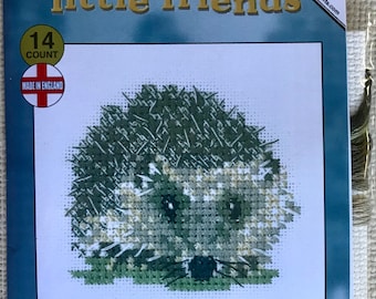 Hedgehog Cross Stitch Complete Kit  by Susan Ryder