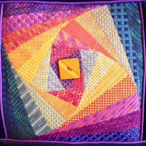 Whirlygig BASIC Needlepoint Kit by Terry Dryden