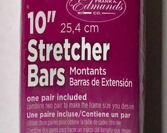 Needlepoint Stretcher Bars - 10" Standard Size Stretcher Bars 1 pair