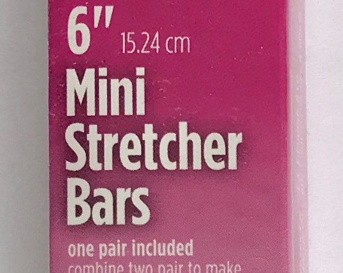 Needlepoint MINI Stretcher Bars - 6” Mini Stretcher Bars