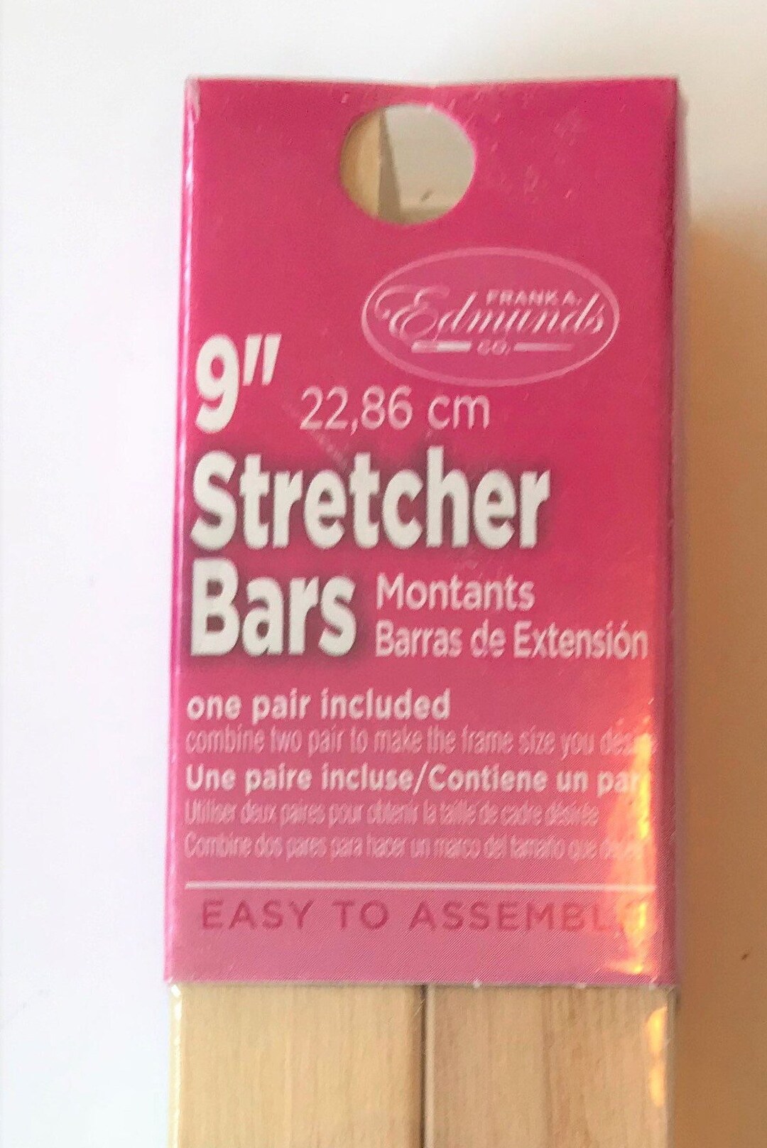 Needlepoint Stretcher Bars 9 Standard Size Stretcher Bars 1 Pair Etsy