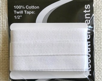 Twill Tape 100% Cotton