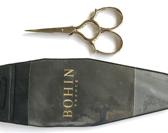 Embroidery Scissors - Bohin 3-1/2” Embroidery Scissors - Large Handles #B-24312