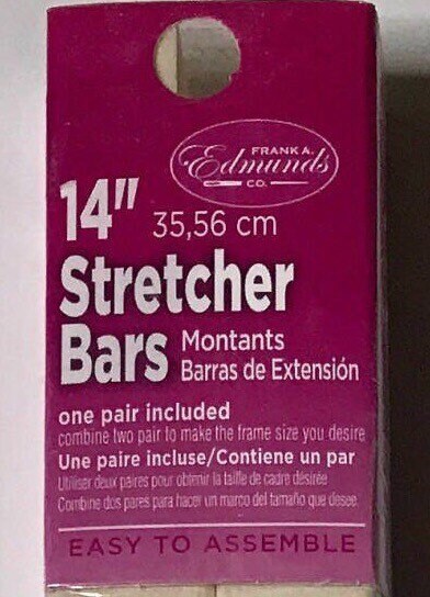 Needlepoint Stretcher Bars - 14 Standard Size Stretcher Bars 1 pair